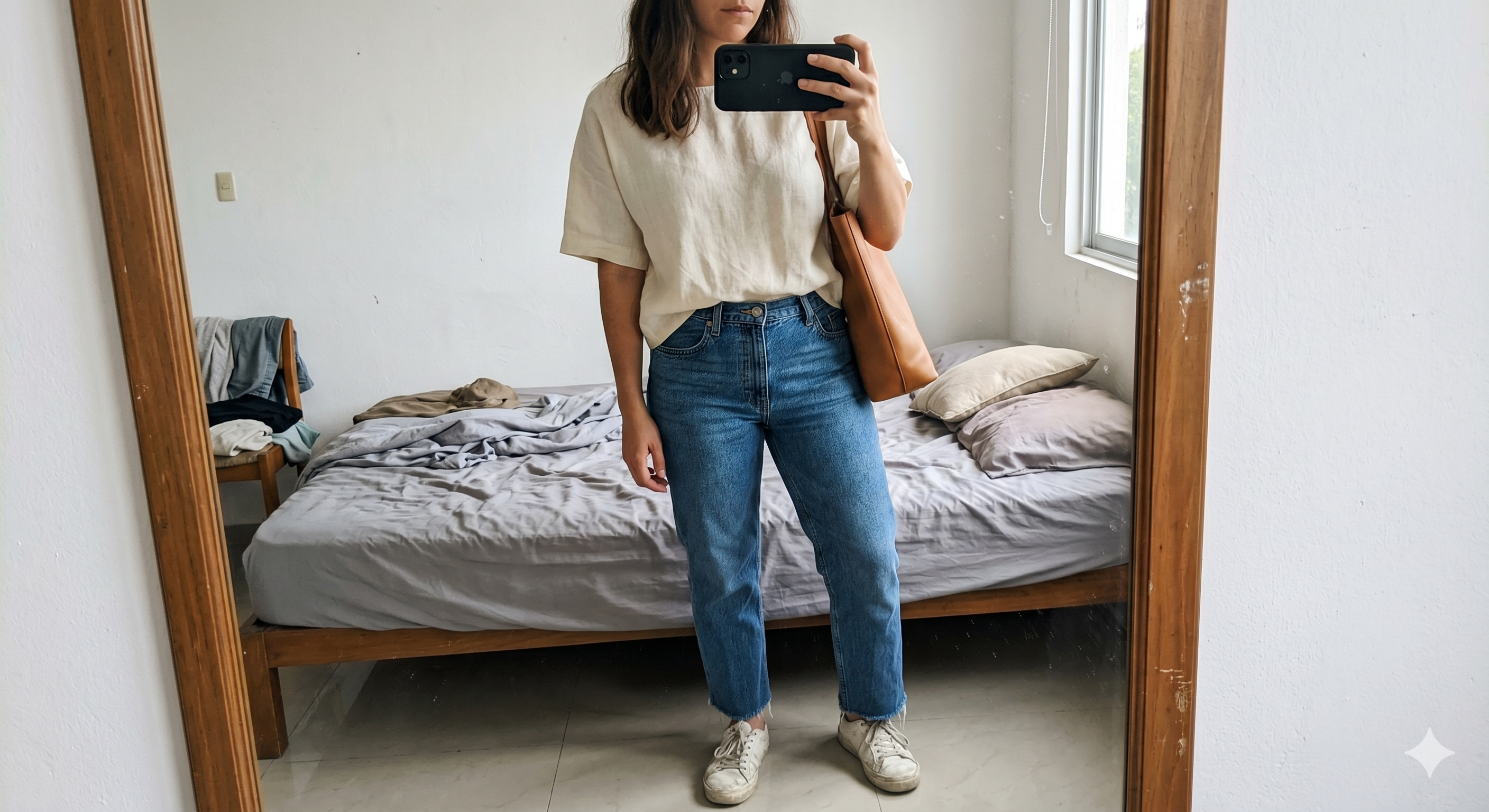 Foto del outfit enviada por el cliente